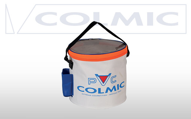 Seau Pliable Colmic MOBY 150 PVC Avec Corde - 15x5xh.15cm - Pour Pêche - Neuf