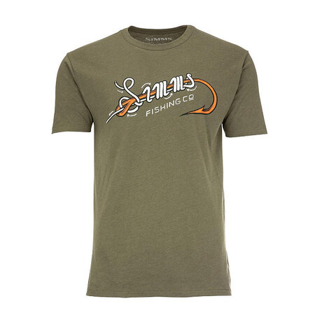 SIMMS Special Knot T-Shirt Military Heather L