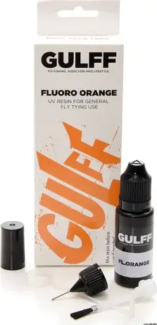 Gulff Fluoro orange UV Resin