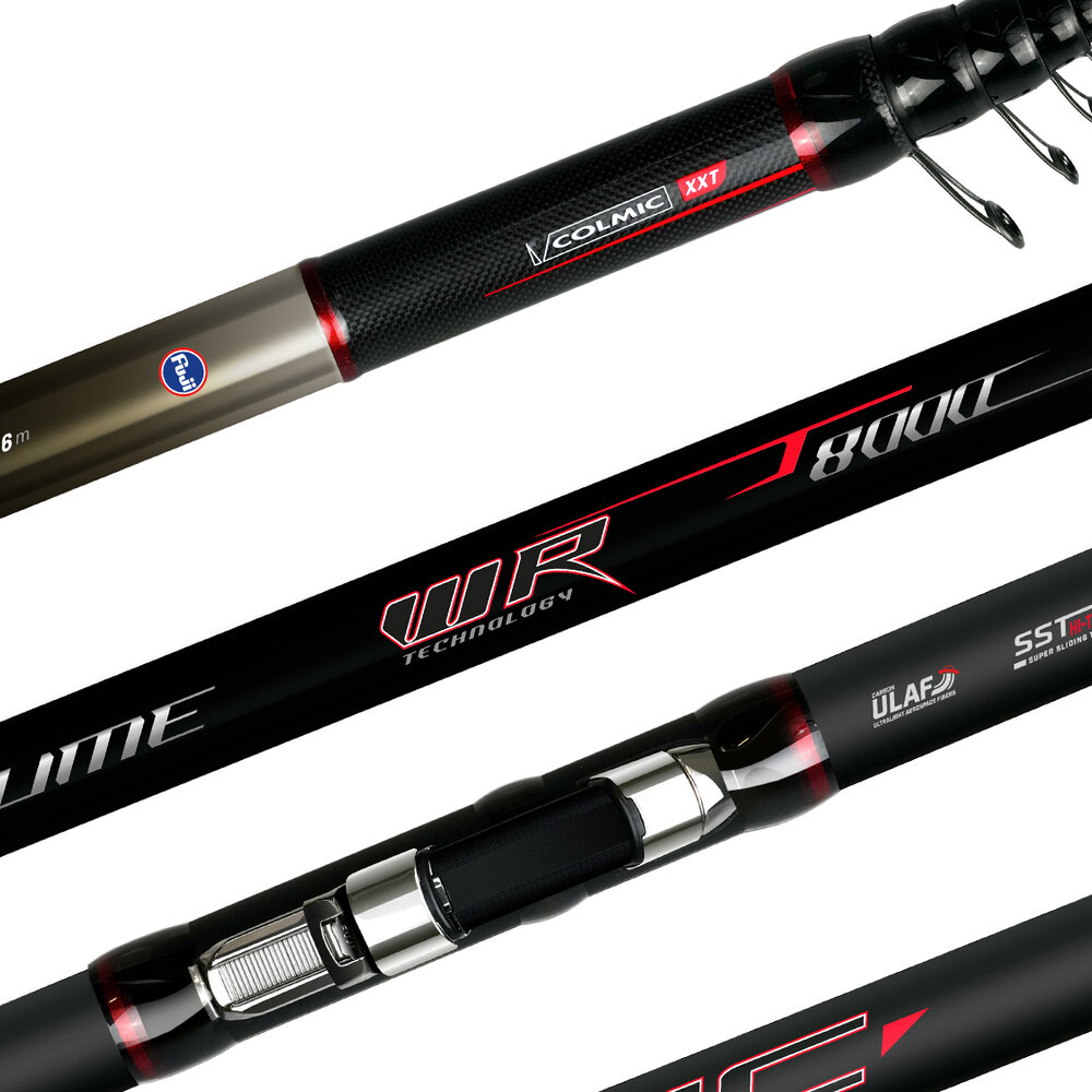 Canne Colmic Fiume WR T-8001 20gr mt 6.00 FUJI Guides