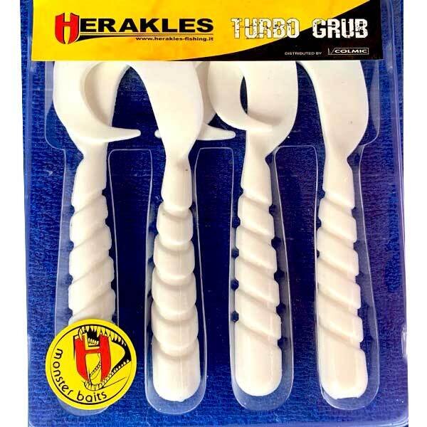 Herakles Turbo Grub Black Red Flk 14 cm