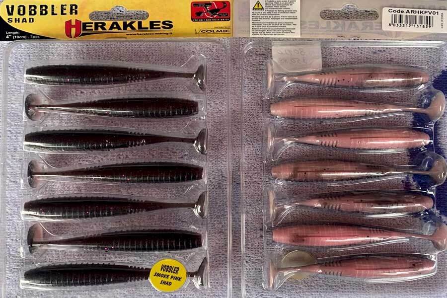 Herakles Vobbler Shad 10cm Chart/Impact