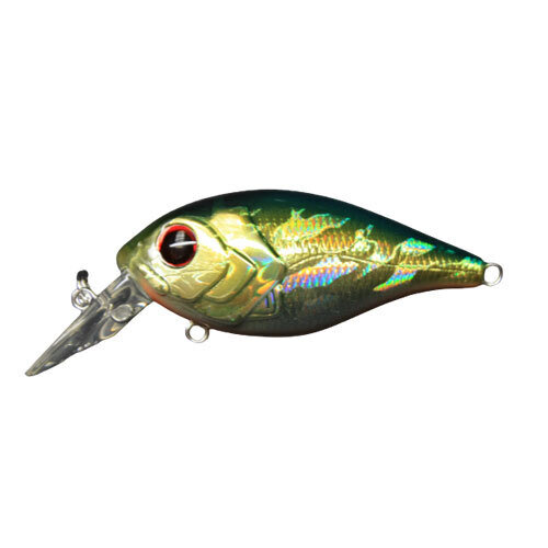 MAJOR CRAFT ZONER CRANK SS 4cm/5g Lime black back