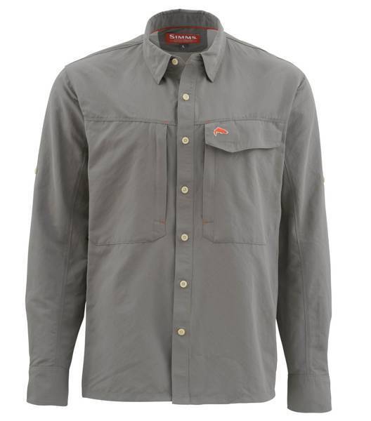 SIMMS Guide Shirt Pewter XL