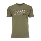 SIMMS Special Knot T-Shirt Military Heather XL