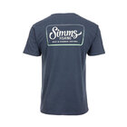 SIMMS Two Tone Pocket Tee Navy Heather L
