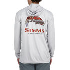 Simms Tech Hoody - Artist Series Trout Logo Flame/Sterling XL