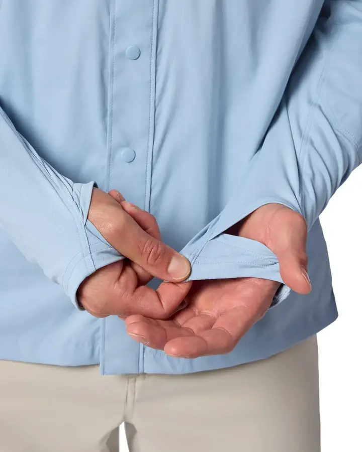 Simms Latitude BiComp Shirt M Steel Blue 