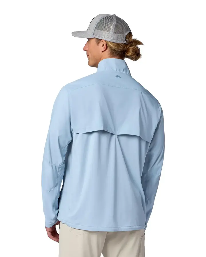 Simms Latitude BiComp Shirt L Steel Blue 