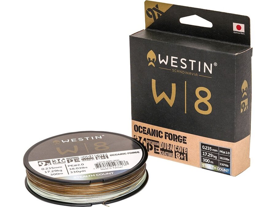 W8 9-BRAID OCEANIC FORGE 0.26mm 300m