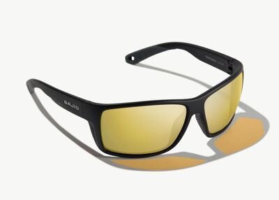 Bajio Bales Beach Black Matte Yellow Glas 