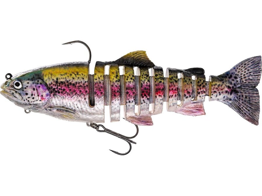 TOMMY THE TROUT MULTI JOINTED R2F 16cm 52g Real Rainbow Trout