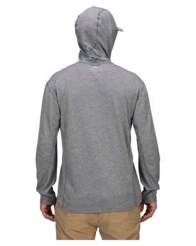 SIMMS BugStopper Hoody Steel Heather L