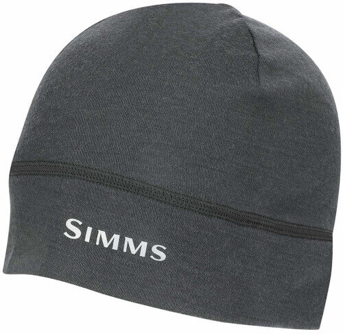 Simms Lightweight Wool Liner Beanie - Carbon