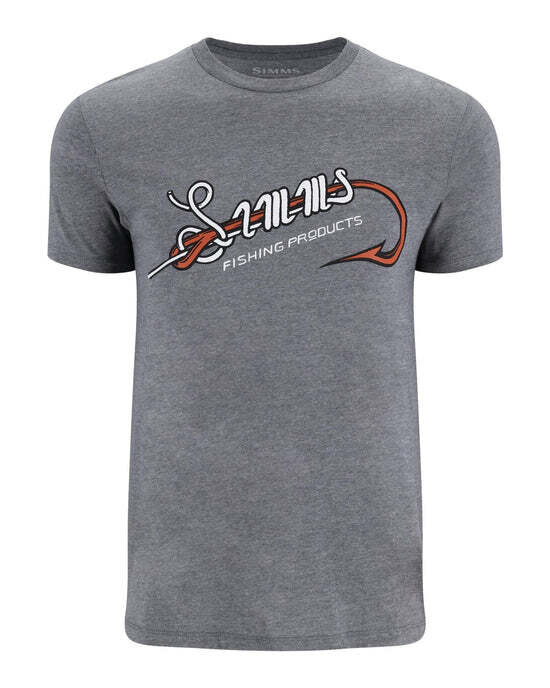 Simms Hook & Loop T-Shirt Athletic Heather