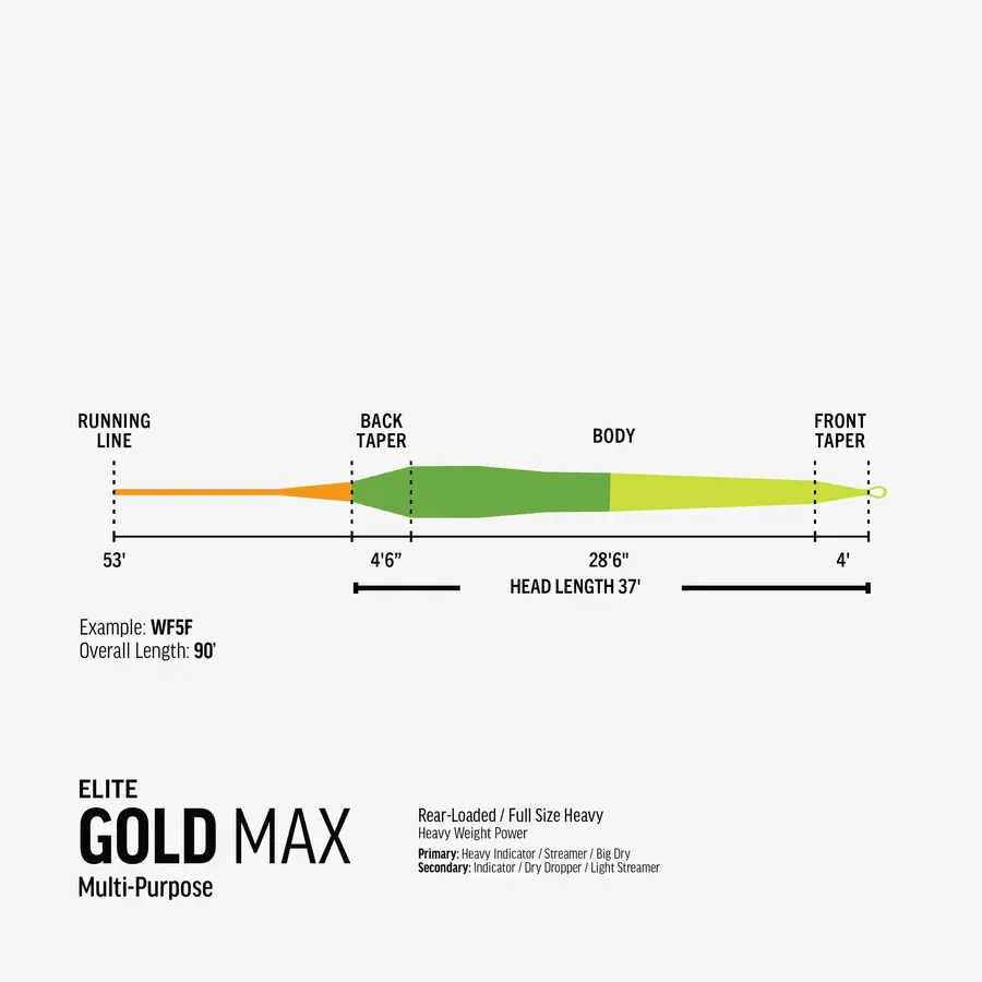 RIO Elite Gold Max WF-5-F	