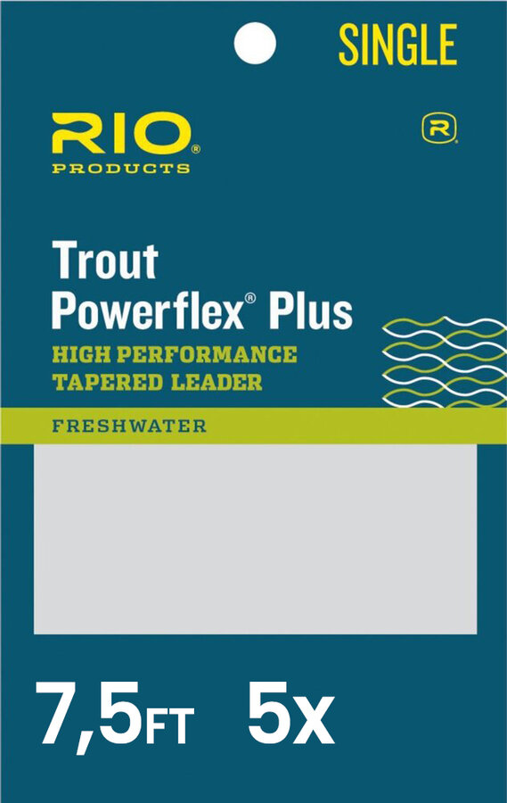 RIO POWERFLEX PLUS LEADER 7,5FT 4X