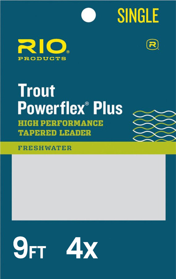 RIO POWERFLEX PLUS LEADER 9FT 3X