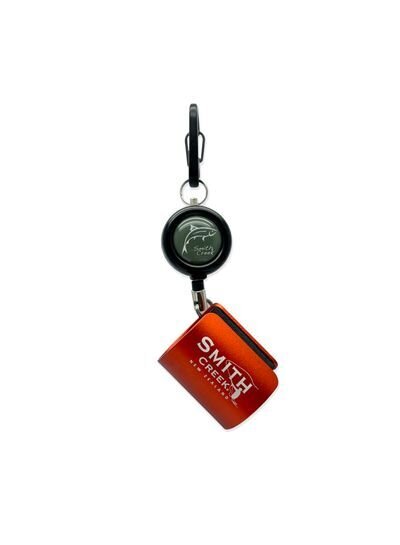 SMITH CREEK Rod Clip Orange with zinger