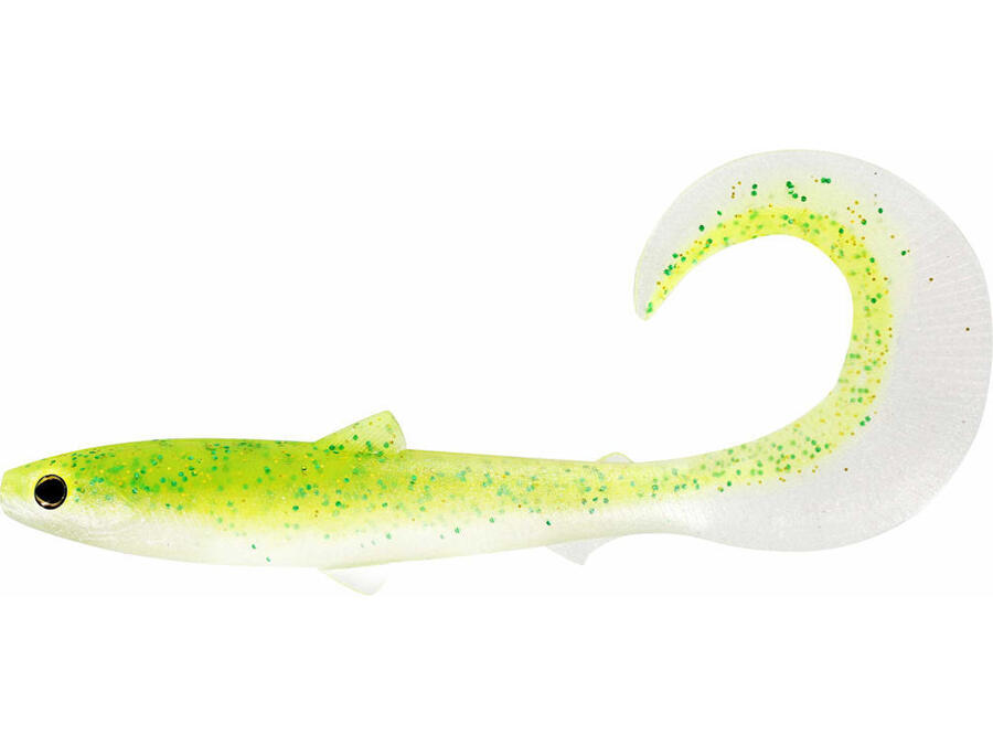 BULLTEEZ CURLTAIL 14cm - Sparkling Chartreuse
